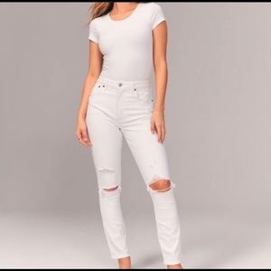 Abercrombie & Fitch High Rise Skinny Jeans